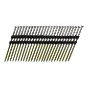 Реечные гвозди 21 градус 2.8х60 мм гладкие / 4380шт // MAINPACK