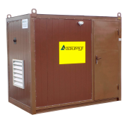 Дизельный генератор Азимут АД-12С-Т400-1РНM5 (12 кВт, в контейнере, двигатель Quanchai)