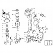 Рычаг контактный (№45) для Frosp CN-100 Рычаг контактный (№45) для Frosp CN-100