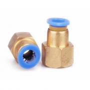 Фитинг прямой с внутренней резьбой PCF 8-02 (R1/4") Фитинг прямой с внутренней резьбой PCF 8-02 (R1/4")