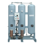 Адсорбционный осушитель OZEN ODD+CT-2,6 холодной регенерации, встроенная угольная колонна, 40 бар