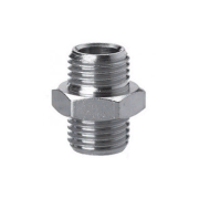 Фитинг резьбовой прямой с наружн. на наружн. G3/4"→G3/4" (латунь) Camozzi 2501 3/4