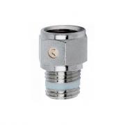 Фитинг‑футорка с переходом с наружной резьбы на внутреннюю R1/2"→G1/2" (Ni+La) Camozzi 2520 1/2‑1/2