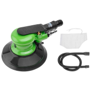 Пневмошлифмашина эксцентриковая ECO ASP12‑150V (150 мм / 6"; Эксцентр.: 5 мм; 10 000 об/мин; 180 л/мин; вакуум.пылеотвод)