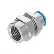 Штуцер с цанговым соединением Festo QSSF‑1/4‑8‑B [153166]