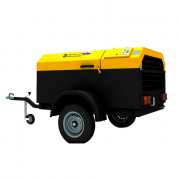 Дизельный винтовой компрессор КВ‑5/10П ‑ 10 бар передвижной