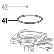 Кольцо уплотнительное O‑RING 50X1.8 (CN55R‑26, CN70R‑36, CN80R‑41) [510670] 