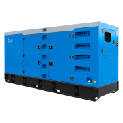 Дизельный генератор ТСС АД‑300С‑Т400‑1РКМ26 в шумозащитном кожухе