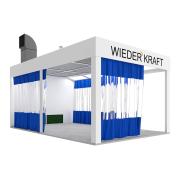 Пост подготовки к окраске WDK410M с диагональным потоком воздуха