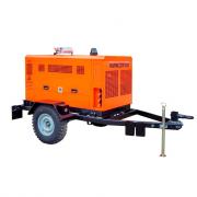 Компрессор дизельный ЗИФ‑ПВ‑12/0,7 на прицепе