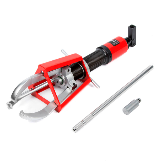 Съёмник гидравлический со встроенным насосом, самоцентрующийся, 15 т, Ø захвата 20-360 мм, глубина 240 мм [HRH-PU0315360]