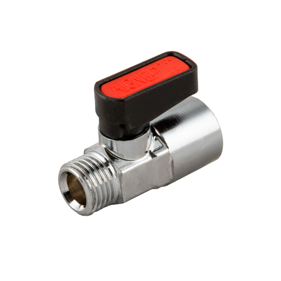 Кран комбинированный Aignep нар. резьба G1/8", внутр. резьба G1/8" [0641000001]