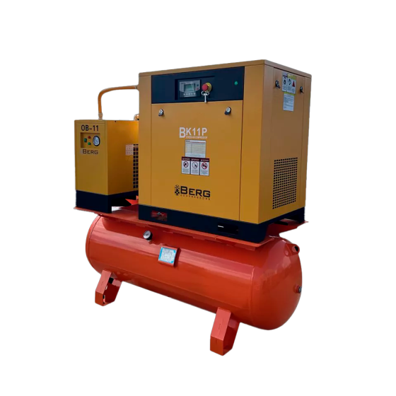 Компрессор винтовой Berg ВК-11РО-500 - 16 бар (IP23)