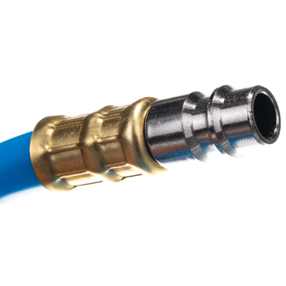 Шланг спиральный с фитингами, 8х12мм, 10м, полиуретановый FUBAG [170305]