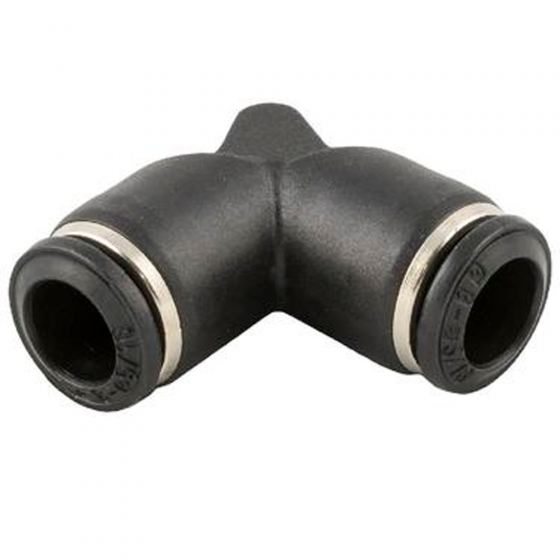 Фитинг-соединитель Aignep 5513000007, цанговый угловой L-образный Ø12→Ø12