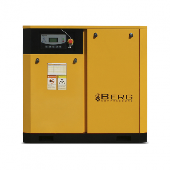 Винтовой компрессор Berg ВК-37Р - 16 бар (IP23)