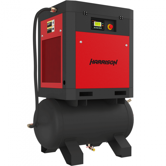 Винтовой компрессор с ременным приводом Harrison HRS-94750T3 - 8 бар (IP54)