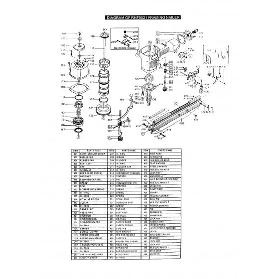 Дефлектор (№102) для FROSP AF-9021А