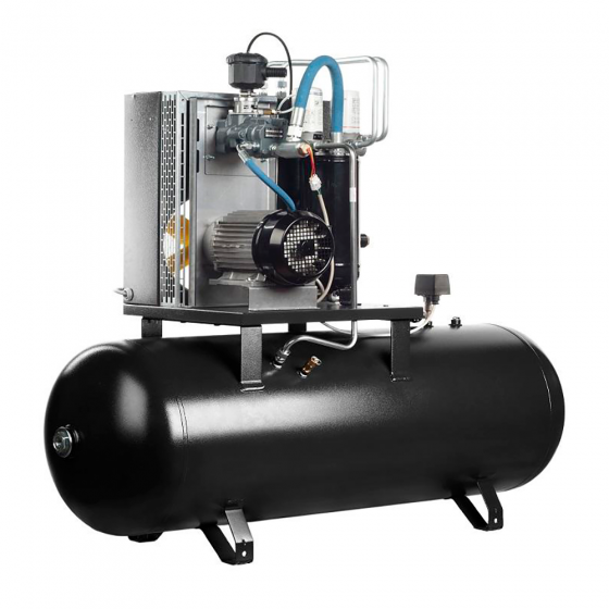 Винтовой компрессор ABAC MICRON 15 - 270 - 10 бар (стартер звезда-треугольник)