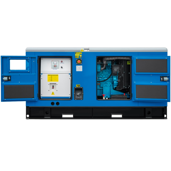 Дизельный генератор ТСС АД-64C-Т400-1РКМ9 в шумозащитном кожухе