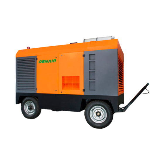 Дизельный компрессор DENAIR DACY-15/18 передвижной