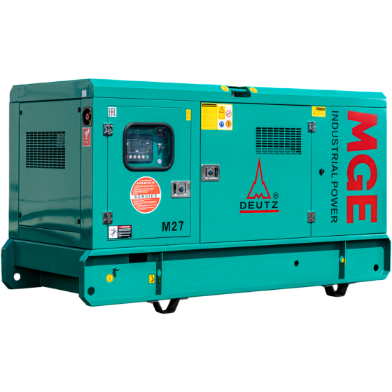 Дизельный генератор MGEp40DZ в кожухе