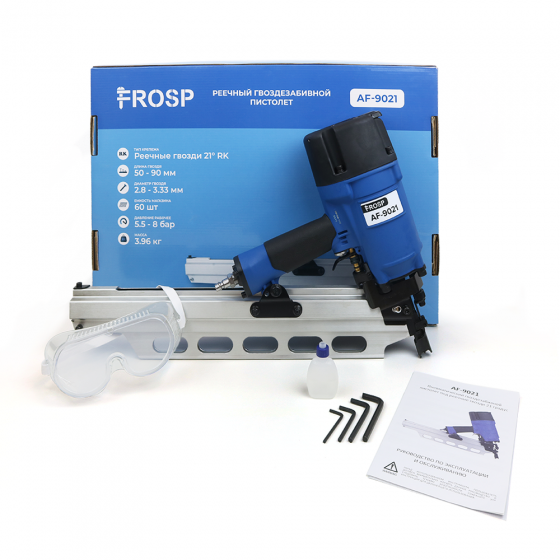Реечный гвоздезабивной пистолет FROSP AF-9021 Pro 