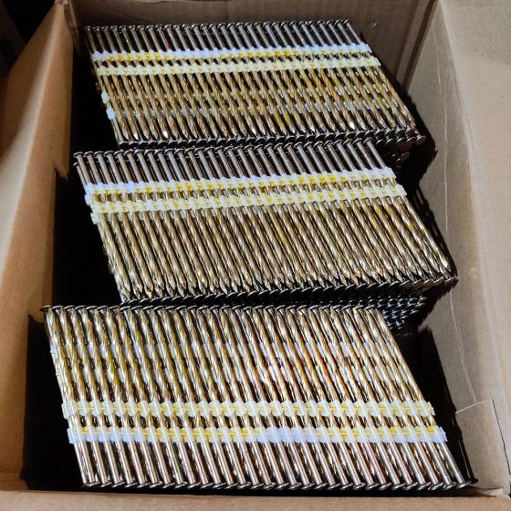 Реечные гвозди R20 38X100 BK SCHRAUB винтовые / 2000 шт // BeA 