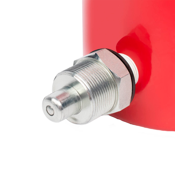 Домкрат гидравлический, однополостной, с фиксирующей гайкой 10 т, ход 150 мм [HRH-CY0200003]