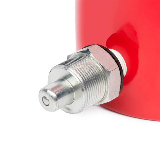 Домкрат гидравлический, однополостной, с фиксирующей гайкой 30 т, ход 100 мм [HRH-CY0200008]