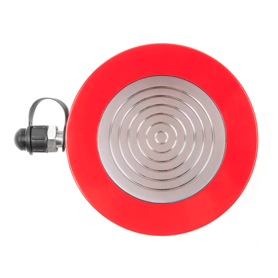 Домкрат гидравлический, однополостной, ультратонкий 70 т, 15 мм [HRH-CY0200014]