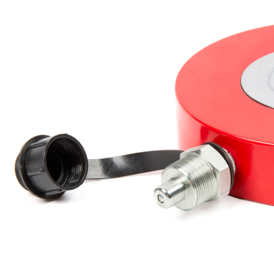 Домкрат гидравлический, однополостной, ультратонкий 70 т, 15 мм [HRH-CY0200014]