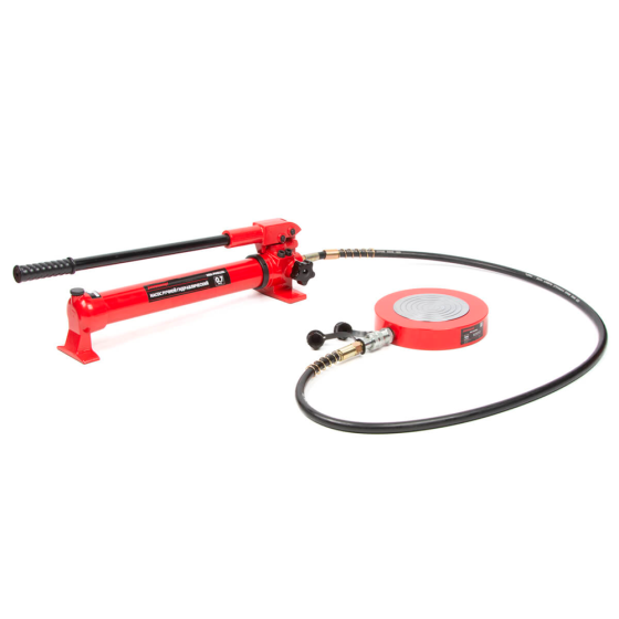 Домкрат гидравлический, однополостной, ультратонкий 70 т, 15 мм [HRH-CY0200014]