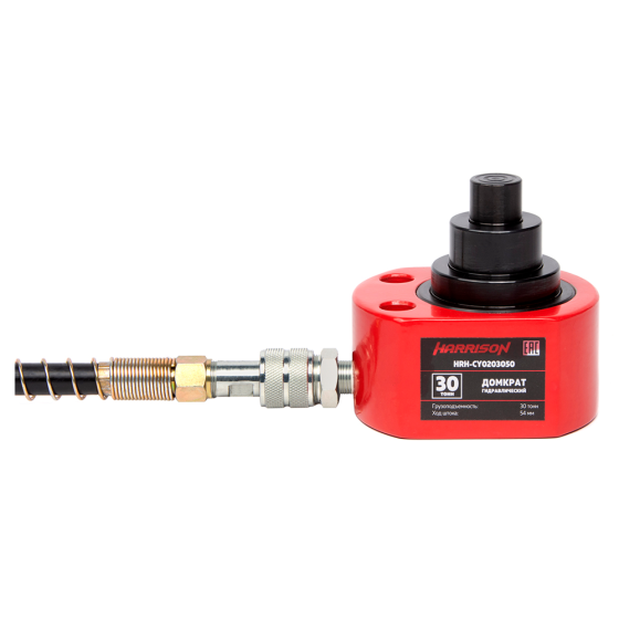 Домкрат гидравлический, телескопический, однополостной 30 т, ход 54 мм [HRH-CY0203050]