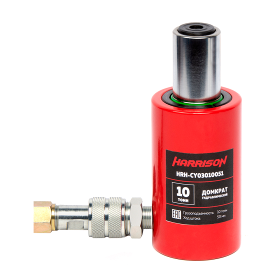 Домкрат гидравлический, однополостной 10 т, ход 50 мм [HRH-CY03010051]