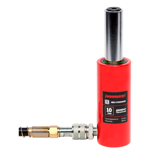 Домкрат гидравлический, однополостной 10 т, ход 100 мм [HRH-CY03010100]
