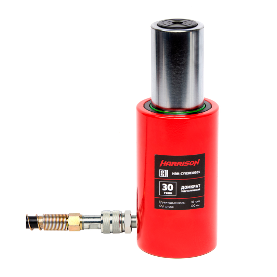 Домкрат гидравлический, однополостной 30 т, ход 100 мм [HRH-CY03030101]