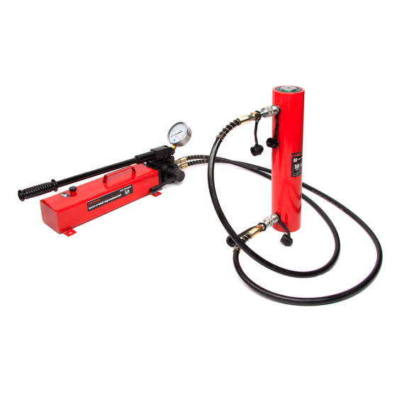 Домкрат гидравлический, двуполостной 30 т, ход 300 мм [HRH-CY0703301]