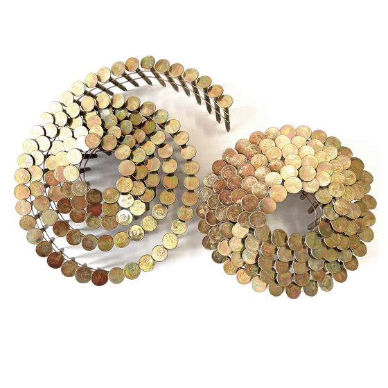 Гвозди кровельные барабанные 3,05/19 мм ершеные оцинкованные  / 7200шт // FROSP