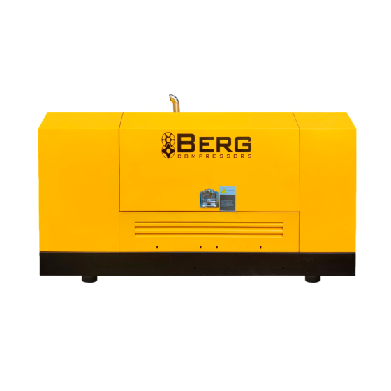 Компрессор дизельный передвижной Berg М-17-13 — 13 бар