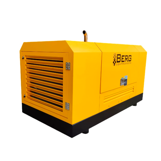 Компрессор дизельный передвижной Berg М-17-13 — 13 бар