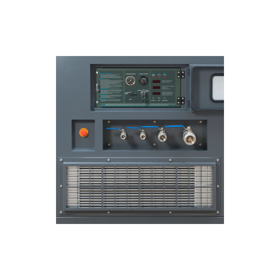 Винтовой дизельный компрессор Master Blast MB-275В-7+АС с осушителем, на раме