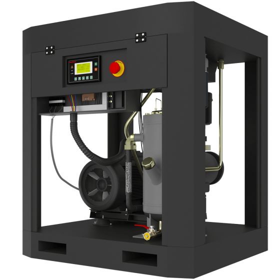 Винтовой компрессор с ременным приводом Harrison HRS-94900 - 10 бар (IP54)