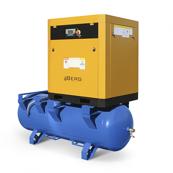 Винтовой компрессор Berg ВК-7.5-270 - 10 бар (IP23)