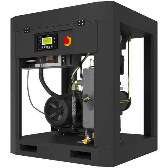 Винтовой компрессор с ременным приводом Harrison HRS-94700 - 12 бар (IP54)