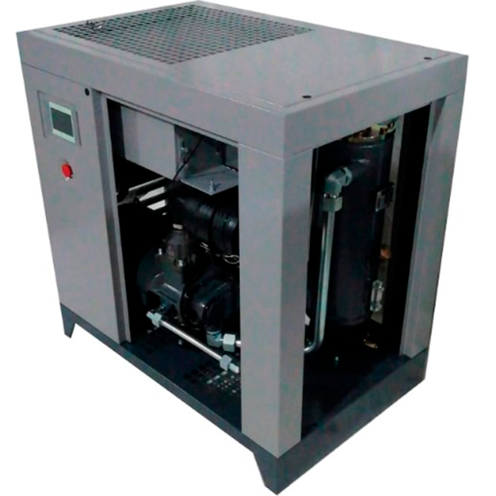 Винтовой компрессор Spitzenreiter S-15DF - 10 бар с частотным преобразователем