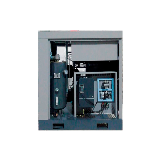 Винтовой компрессор Spitzenreiter S-15DF - 10 бар с частотным преобразователем