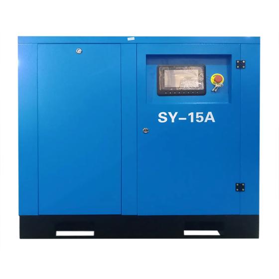 Винтовой компрессор SAYI SY-15A (7 бар, 1650 л/мин, 11 кВт, IP54)