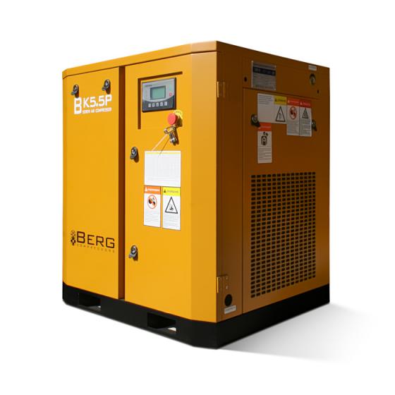 Компрессор винтовой Berg ВК-5.5Р-Е - 8 бар (IP55)
