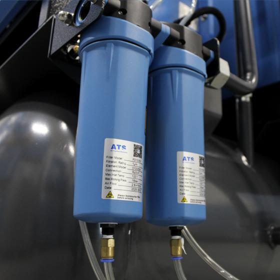 Винтовой компрессор ВК-J 11/10 TG (10 бар, 11 кВт, IP 23) ВедКом